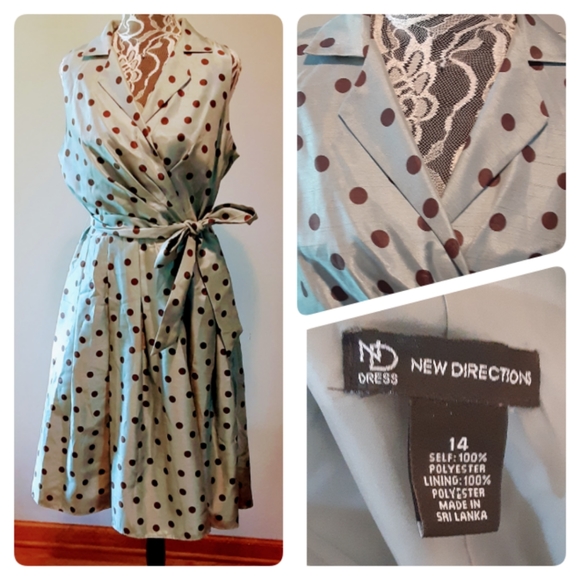 new directions Dresses & Skirts - Pretty in Polka Dots🍭 New Directions Dress🍭Excellent Condition